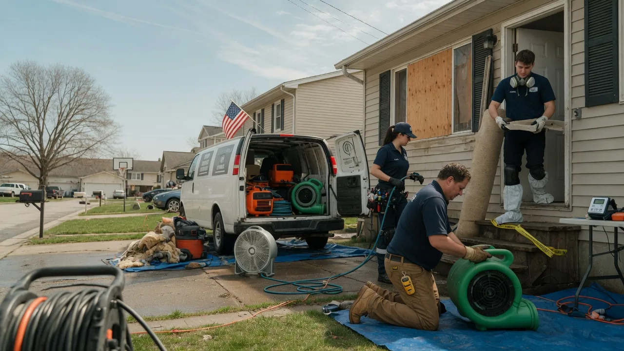 Water Damage Restoration in Aurora, NC near me